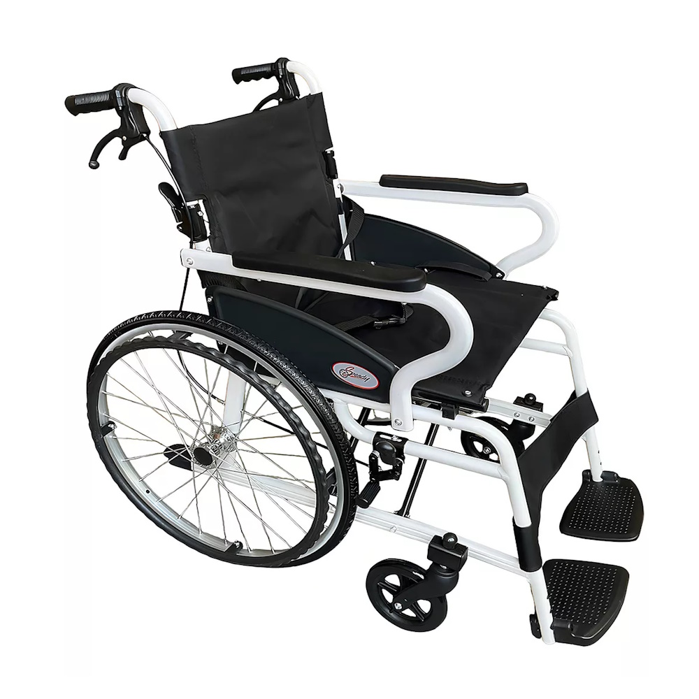 Foto 4 pulgar | Silla de Ruedas de Aluminio Supercompacta Negra