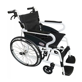 Foto 3 | Silla de Ruedas de Aluminio Supercompacta Negra
