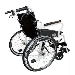 Foto 4 | Silla de Ruedas de Aluminio Supercompacta Negra