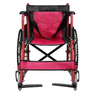 Foto 6 | Silla De Ruedas Ligera 23 Pulgadas Plegable Aluminio Lujo Nanofort