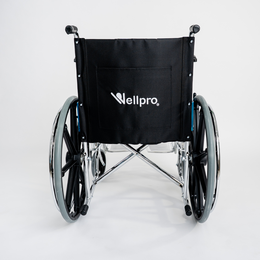 Foto 5 pulgar | Silla de Ruedas Wellpro Standar + Cojín de Espuma de Memoria Cuadrado