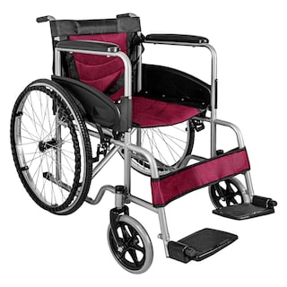 Foto 1 | Silla de Ruedas Ligera 23 Pulgadas Plegable Aluminio Lujo Nanofort