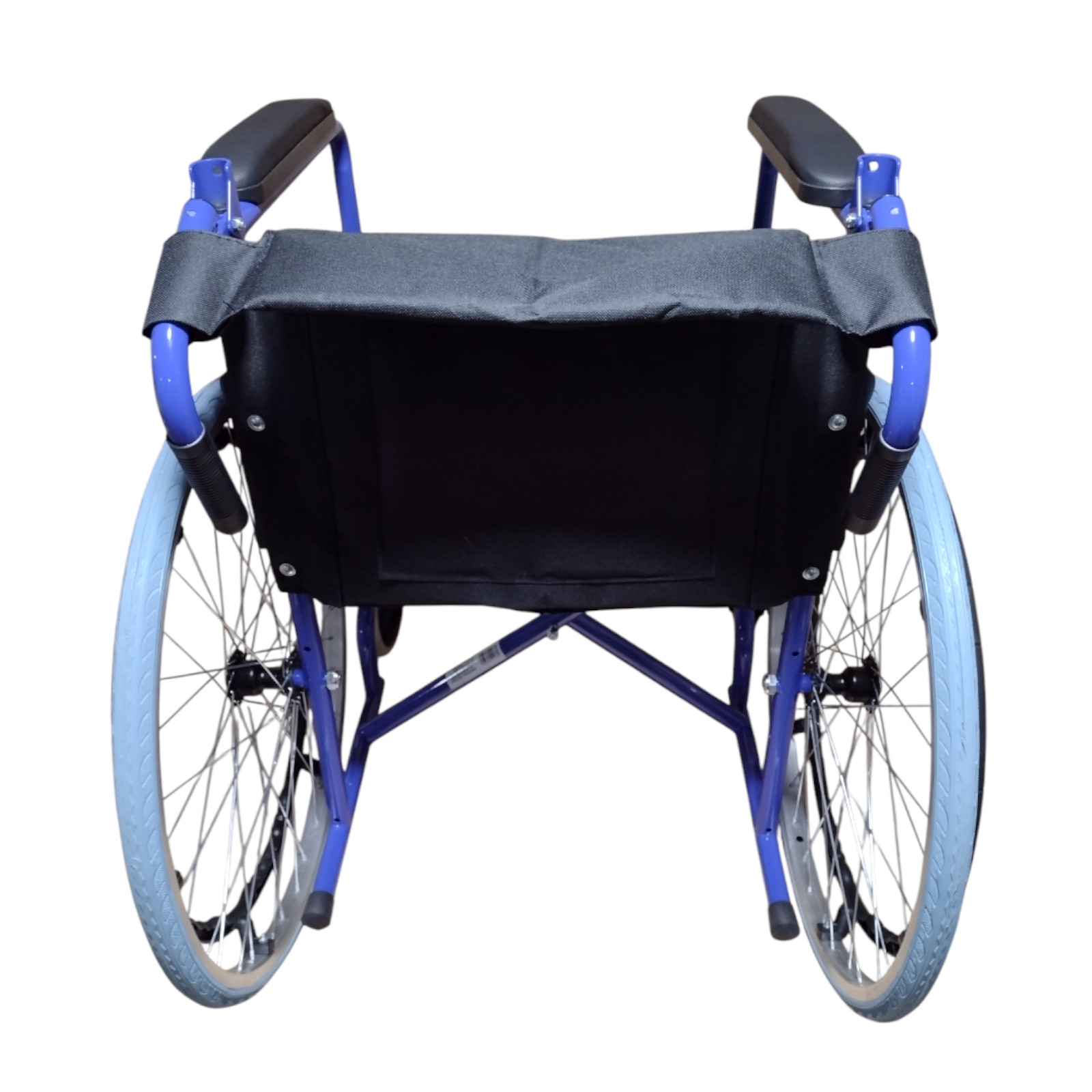Foto 2 | Silla de Rueda Eko Mobility Respaldo Abatible Azul