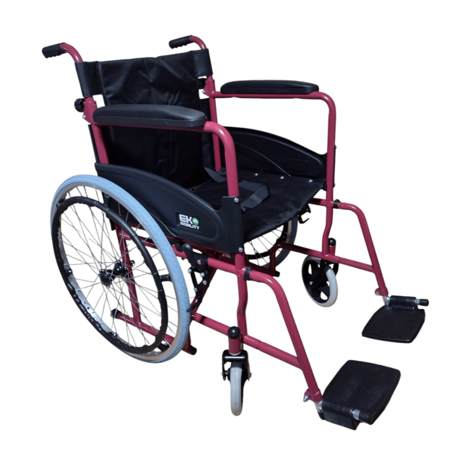 Foto 2 pulgar | Silla de Ruedas Eko Mobility Roja