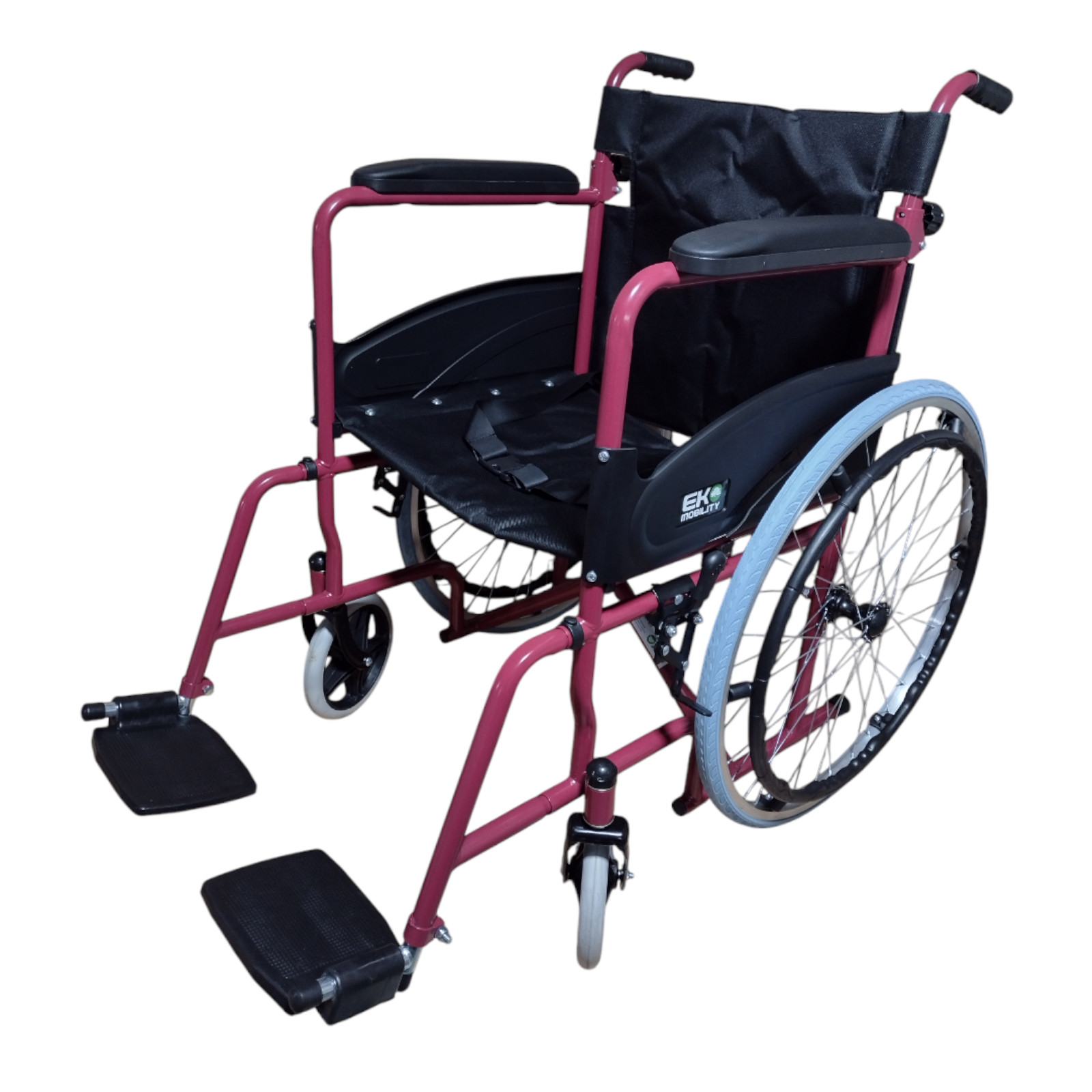 Foto 9 pulgar | Silla de Ruedas Eko Mobility Roja