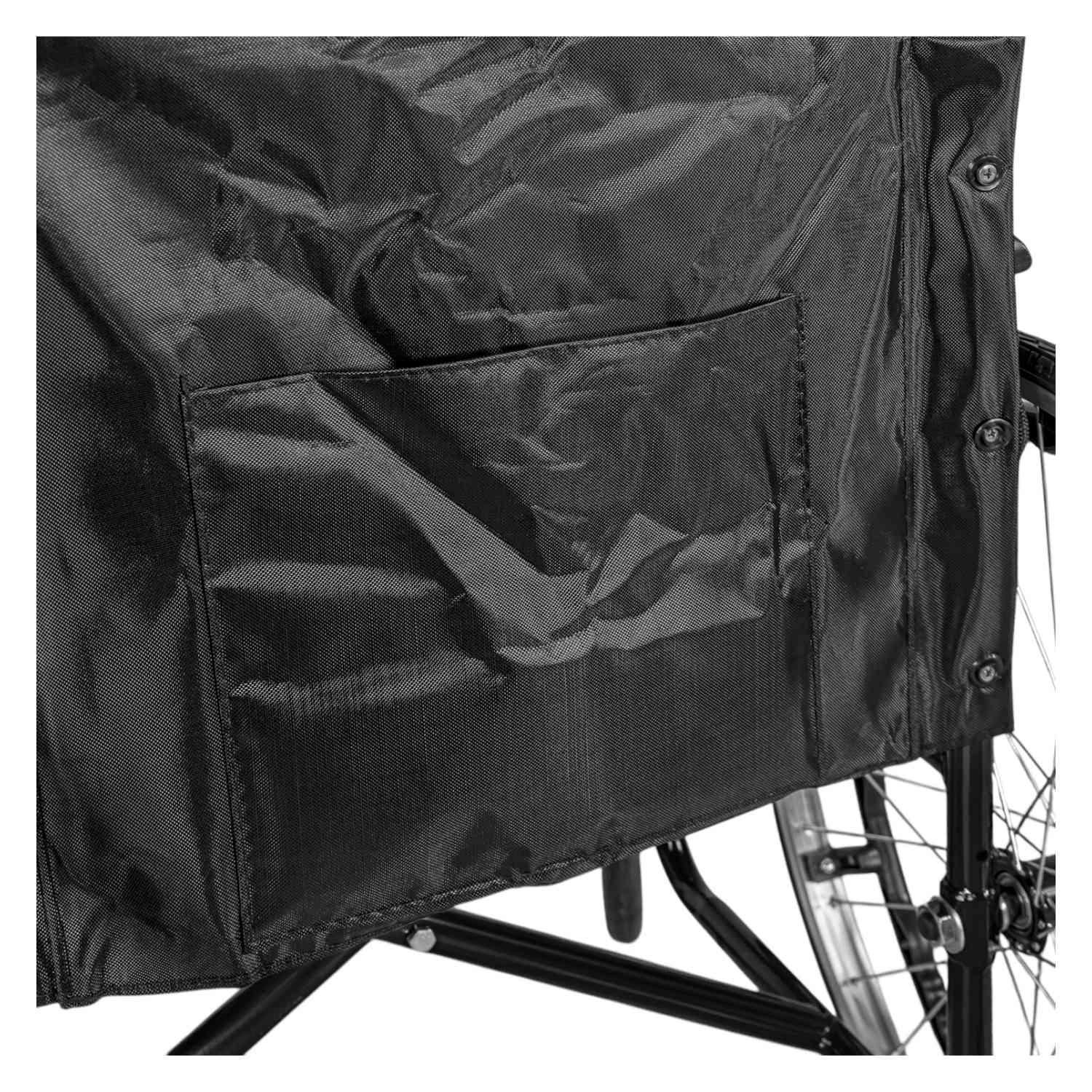 Foto 3 pulgar | Silla Ruedas Plegable Lisa 22 Pulgadas Esctructura Aluminio Negro Nanofort