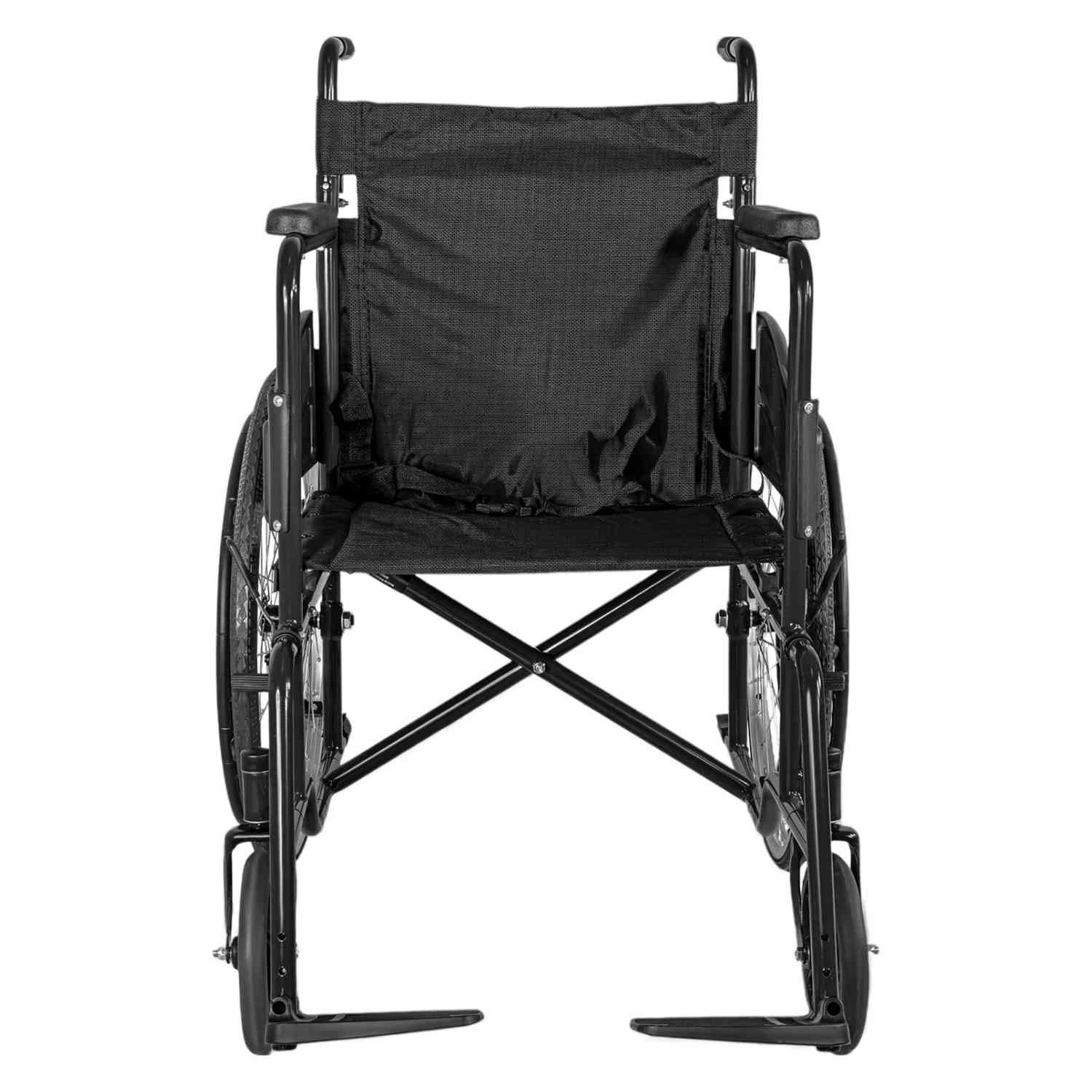 Foto 6 pulgar | Silla Ruedas Plegable Lisa 22 Pulgadas Esctructura Aluminio Negro Nanofort