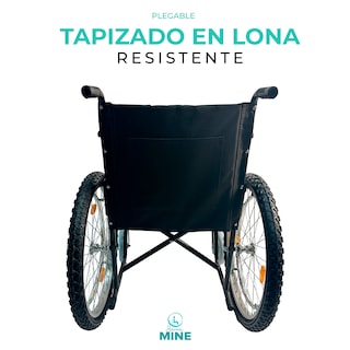 Foto 3 | Silla De Ruedas Sc-390 Todo Terreno, Llantas Traseras 24 |