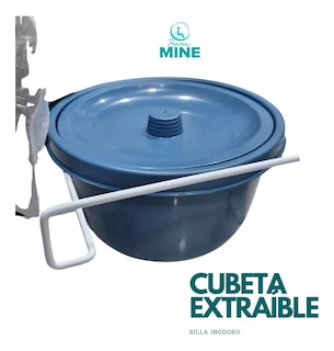 Foto 8 | Silla Sc-6129 De Traslado Para Adultos Mayores | 4 En 1