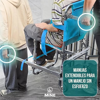 Foto 6 | Silla De Ruedas Para Escaleras Scpa9 Manual Evacuación
