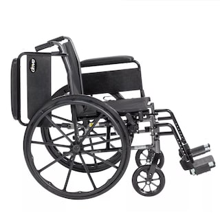 Foto 3 | Silla De Ruedas Manual Drive Medical Asiento 18'' Ssp118fa Negro