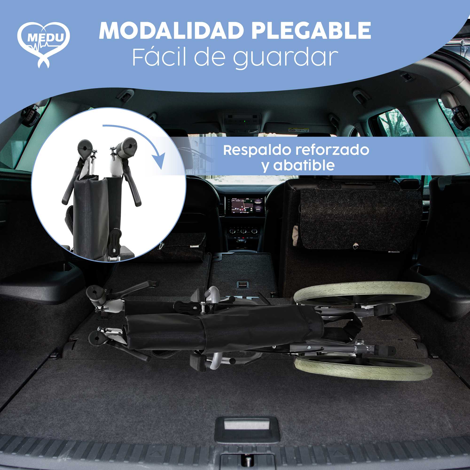 Foto 6 pulgar | Silla De Ruedas Medu Assist – La Combinación Perfecta De Fuerza Y Confort