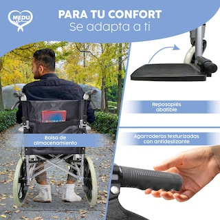 Foto 7 | Silla De Ruedas Medu Assist – La Combinación Perfecta De Fuerza Y Confort