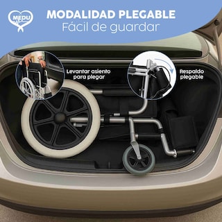 Foto 8 | Silla De Ruedas Medu Assist – La Combinación Perfecta De Fuerza Y Confort