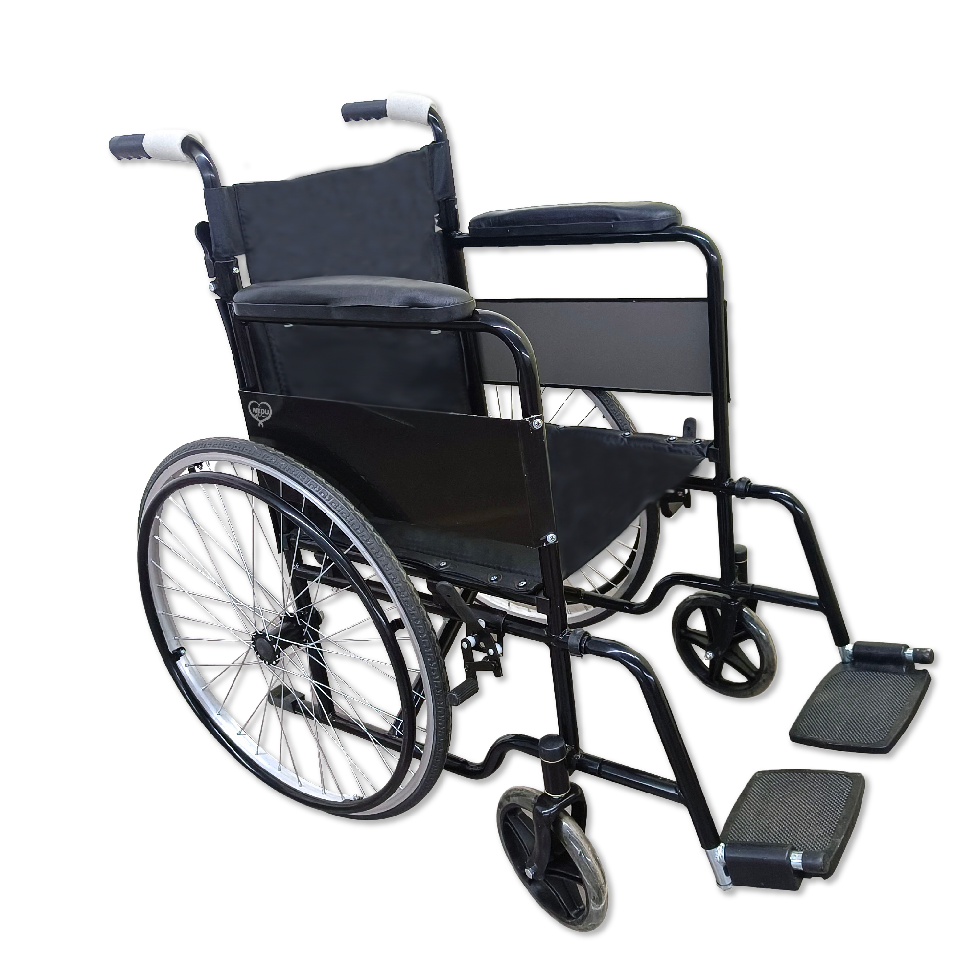Silla De Ruedas Medu Heal Color Negro – Solución Ideal Para Tu Movilidad Y Comodidad