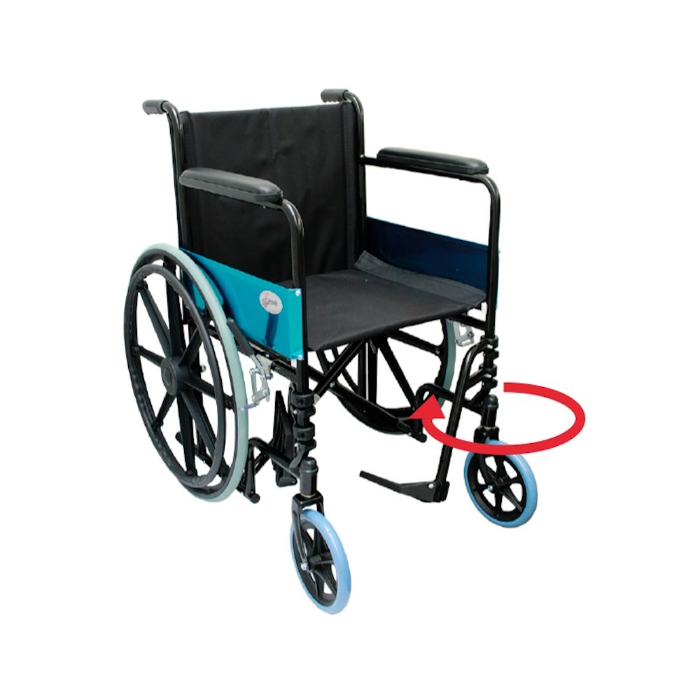 Foto 4 pulgar | Silla De Ruedas C/descansapies Giratorio Speedy