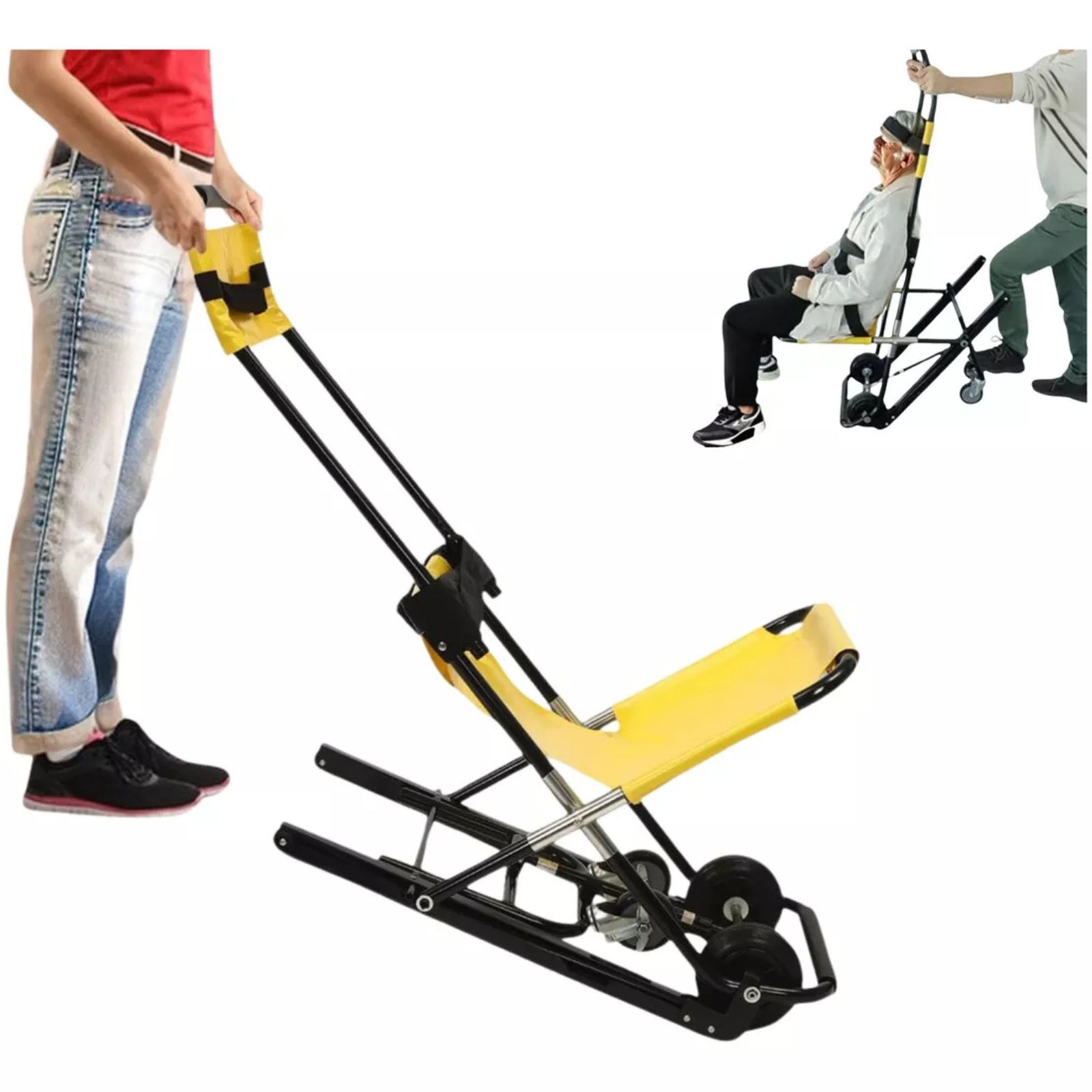 Foto 3 pulgar | Silla De Evacuacion Rescate Para Escaleras Semiautomatica