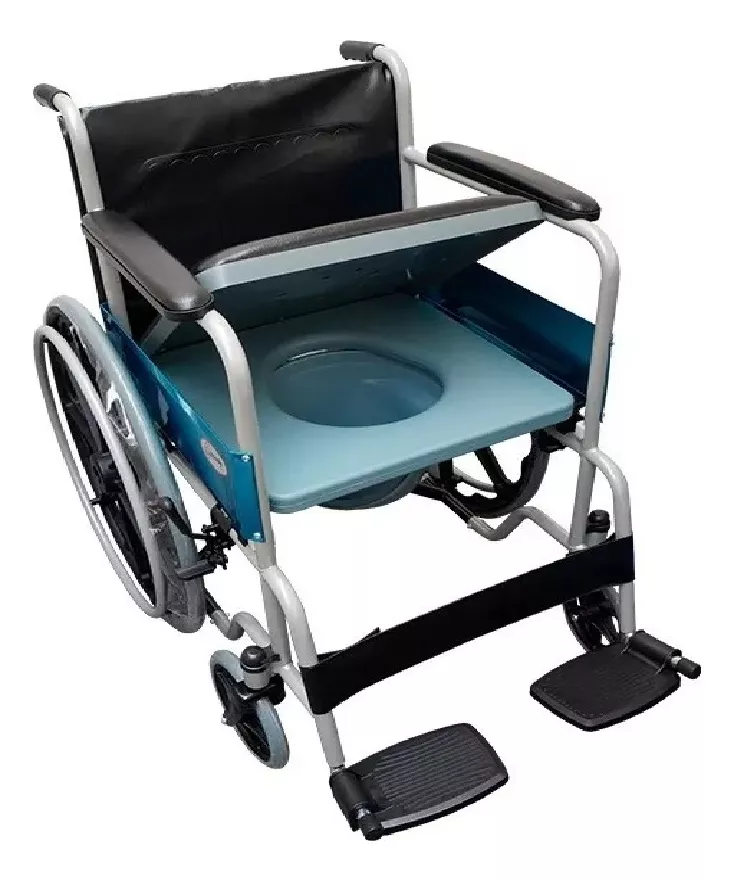 Foto 3 pulgar | Silla de Ruedas Asiento Acojinado Vinil Removible