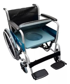 Foto 2 | Silla de Ruedas Asiento Acojinado Vinil Removible