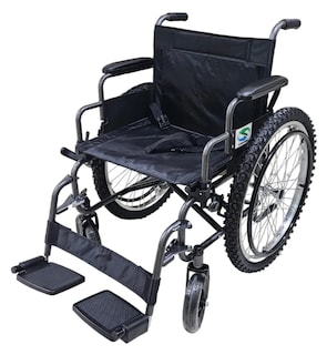 Foto 1 | Silla De Ruedas Para Sobrepeso Reforzada Extra Ancha