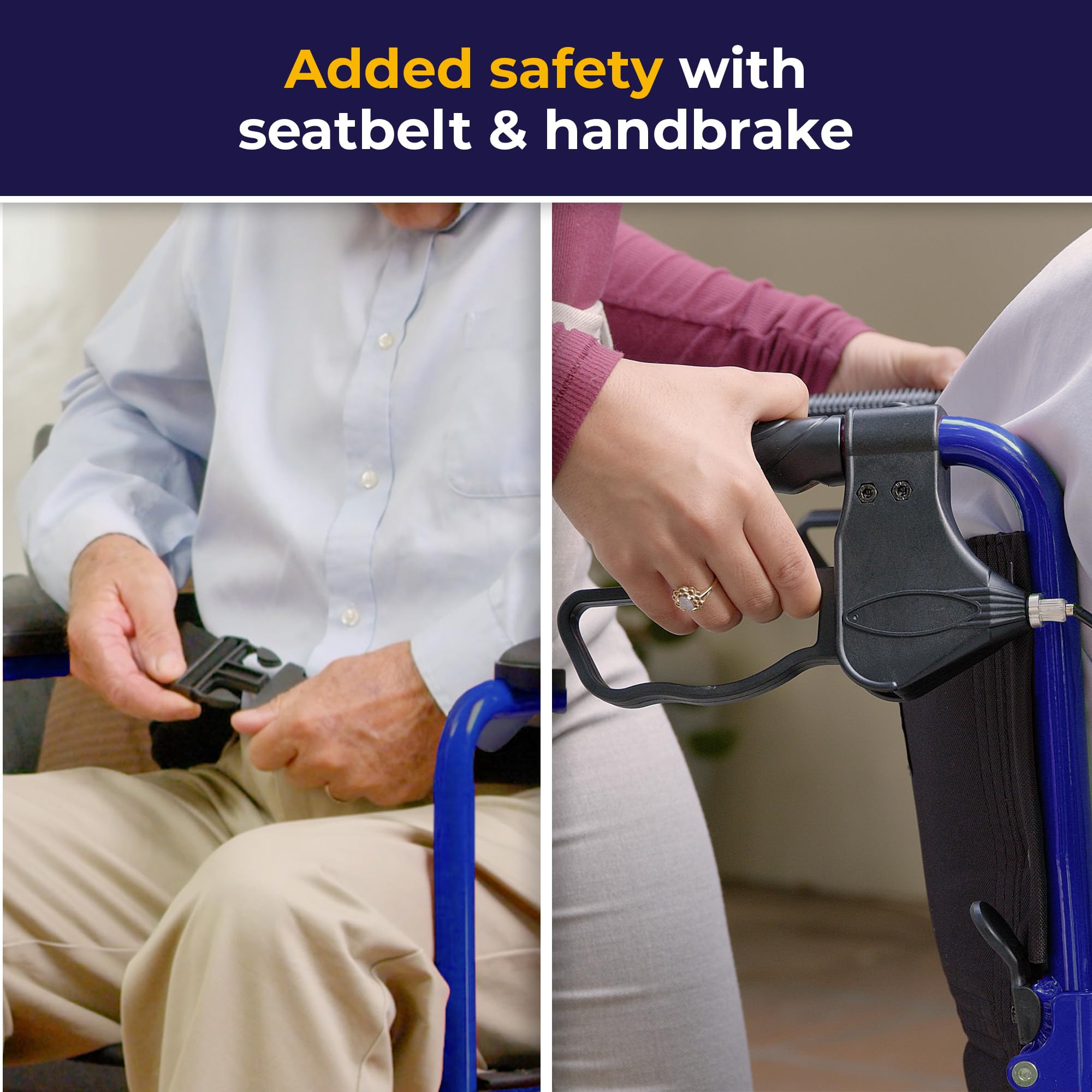 Foto 7 pulgar | Silla De Ruedas De Transporte Drive Medical Exp19ltbl Lightweight - Venta Internacional.