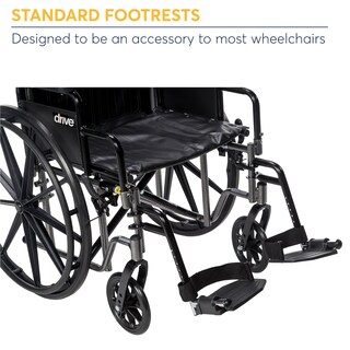 Foto 2 | Reposapiés Swing Away Drive Medical Stdsf-tf Negros - Venta Internacional.