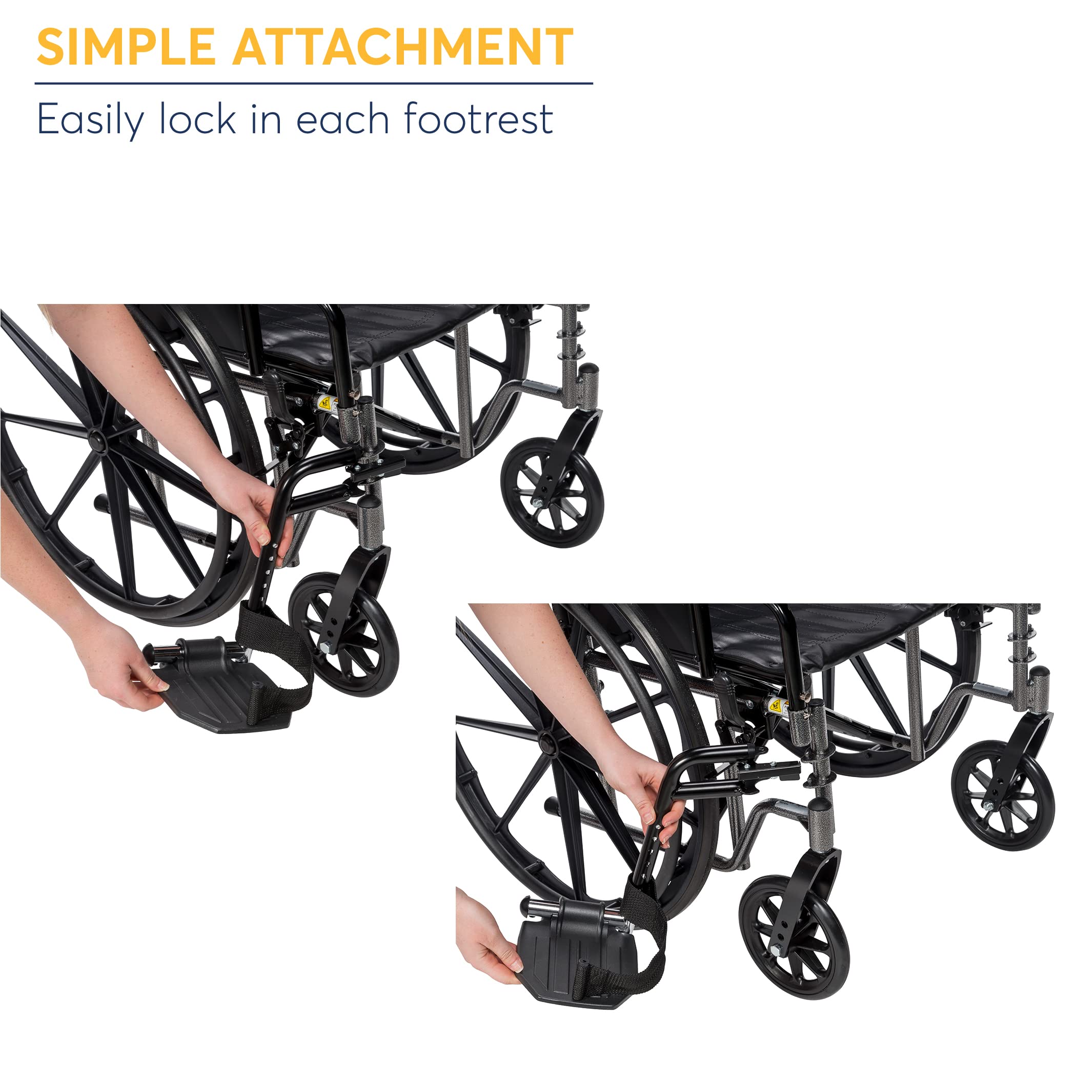 Foto 4 pulgar | Reposapiés Swing Away Drive Medical Stdsf-tf Negros - Venta Internacional.