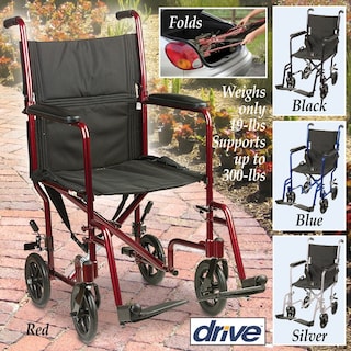 Foto 3 | Silla De Ruedas Transport Drive Medical Deluxe, Ligera, 19 Libras - Venta Internacional.