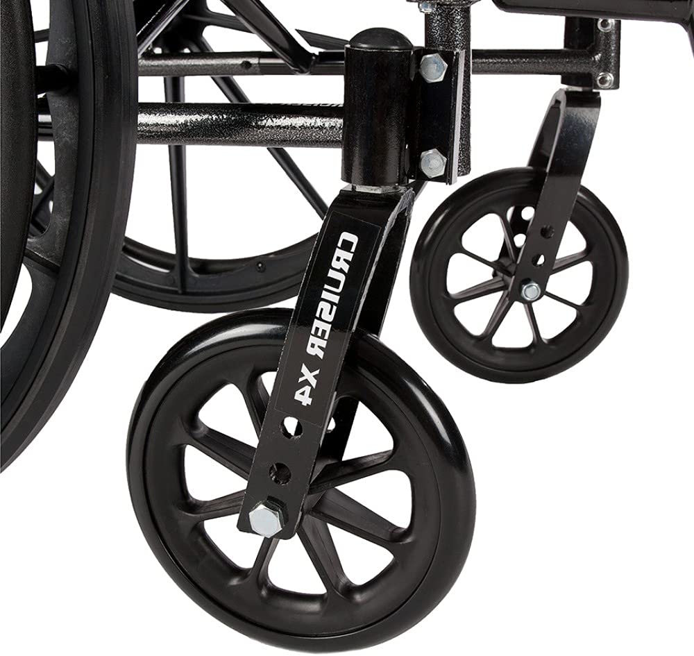Foto 8 pulgar | Medical Cruiser X4 Cx418adfa-elr Con Tracción En Silla De Ruedas, Color Negro - Venta Internacional.