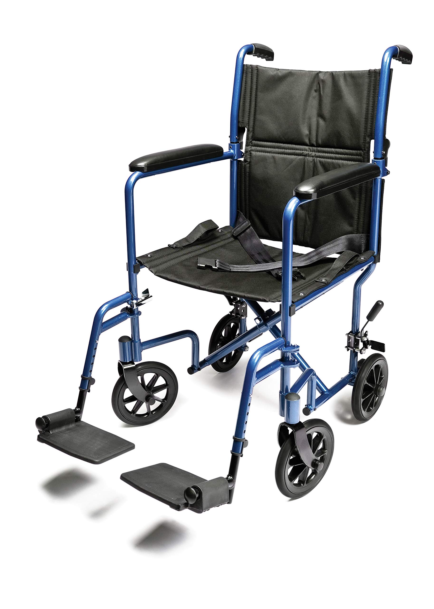 Foto 2 pulgar | Silla De Ruedas De Transporte Lumex Everest & Jennings, Asiento De 19 Pulgadas, Azul - Venta Internacional.