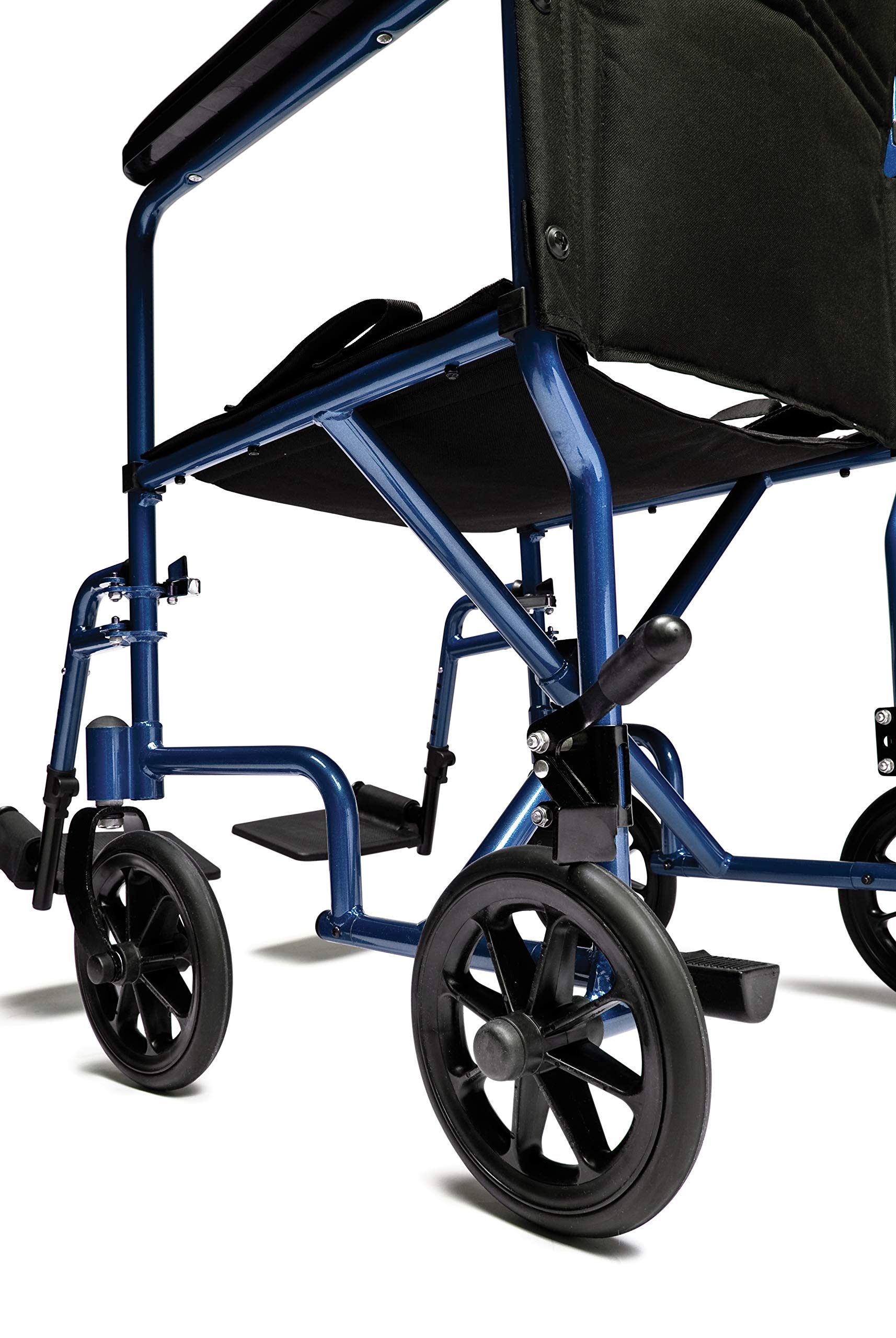 Foto 7 pulgar | Silla De Ruedas De Transporte Lumex Everest & Jennings, Asiento De 19 Pulgadas, Azul - Venta Internacional.