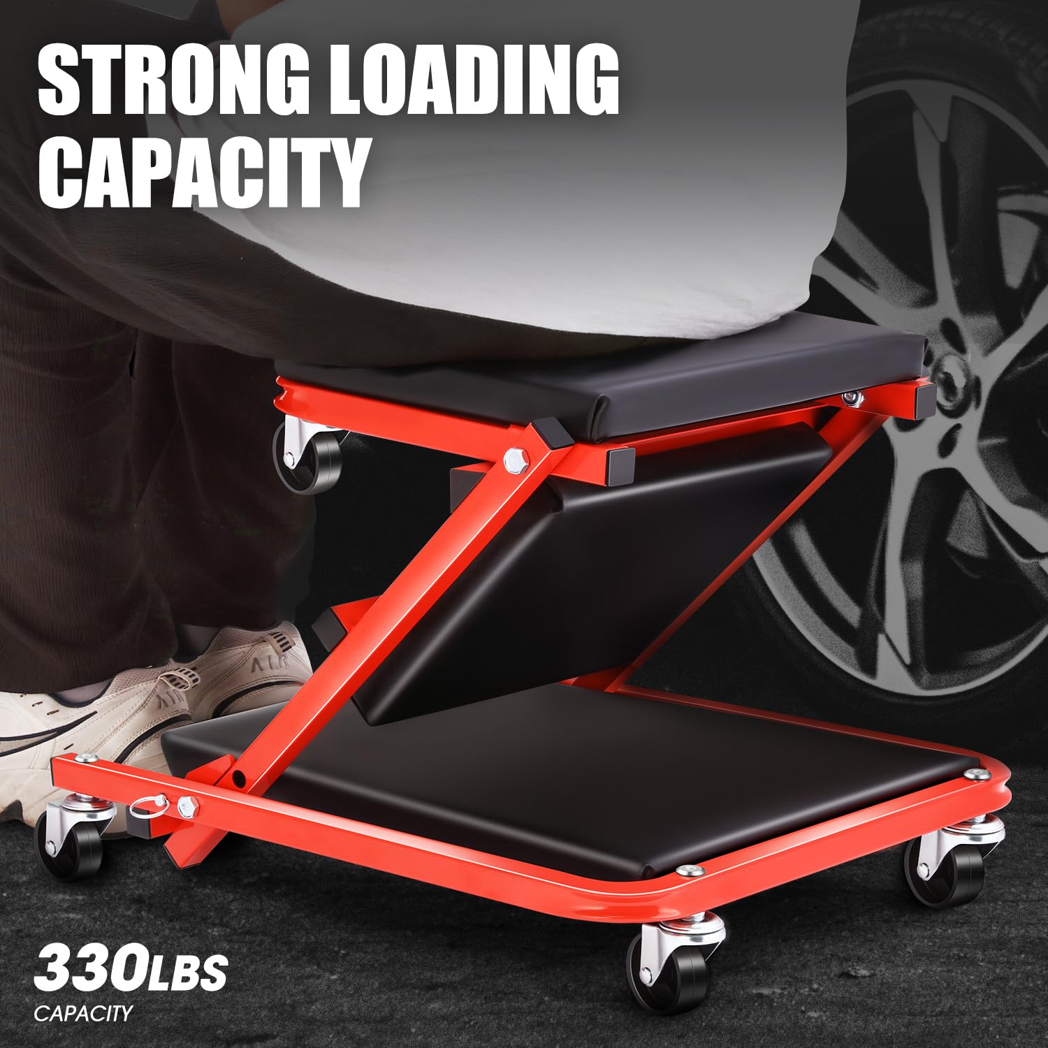 Foto 5 | Car Creeper/seat Dna Motoring Tools-00184 91 Cm Con Capacidad De 150 Kg - Venta Internacional.
