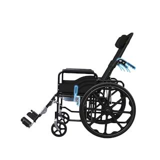 Foto 1 | Silla de Ruedas Andafacil Reclinable para Adultos Mayores