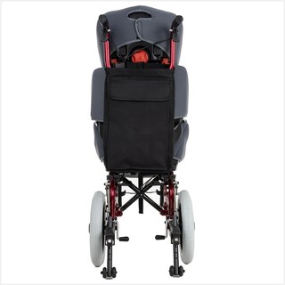 Foto 4 | Silla De Ruedas P.c.i | Carriola Pci, Marco De Aluminio, Respaldo Reclinable, Cinturón De Seguridad, Color Rojo,