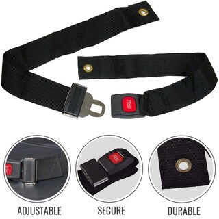 Foto 3 | El Cinturón De Seguridad Y El Arnés De Seguridad Para Silla De Ruedas Dmi Se Ajustan A 41 Cm - Venta Internacional.