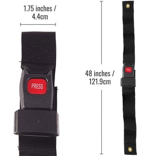 Foto 6 | El Cinturón De Seguridad Y El Arnés De Seguridad Para Silla De Ruedas Dmi Se Ajustan A 41 Cm - Venta Internacional.