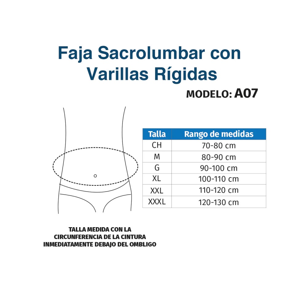 Foto 5 | Faja Cinturón Genérico A07 Lumbar color Gris