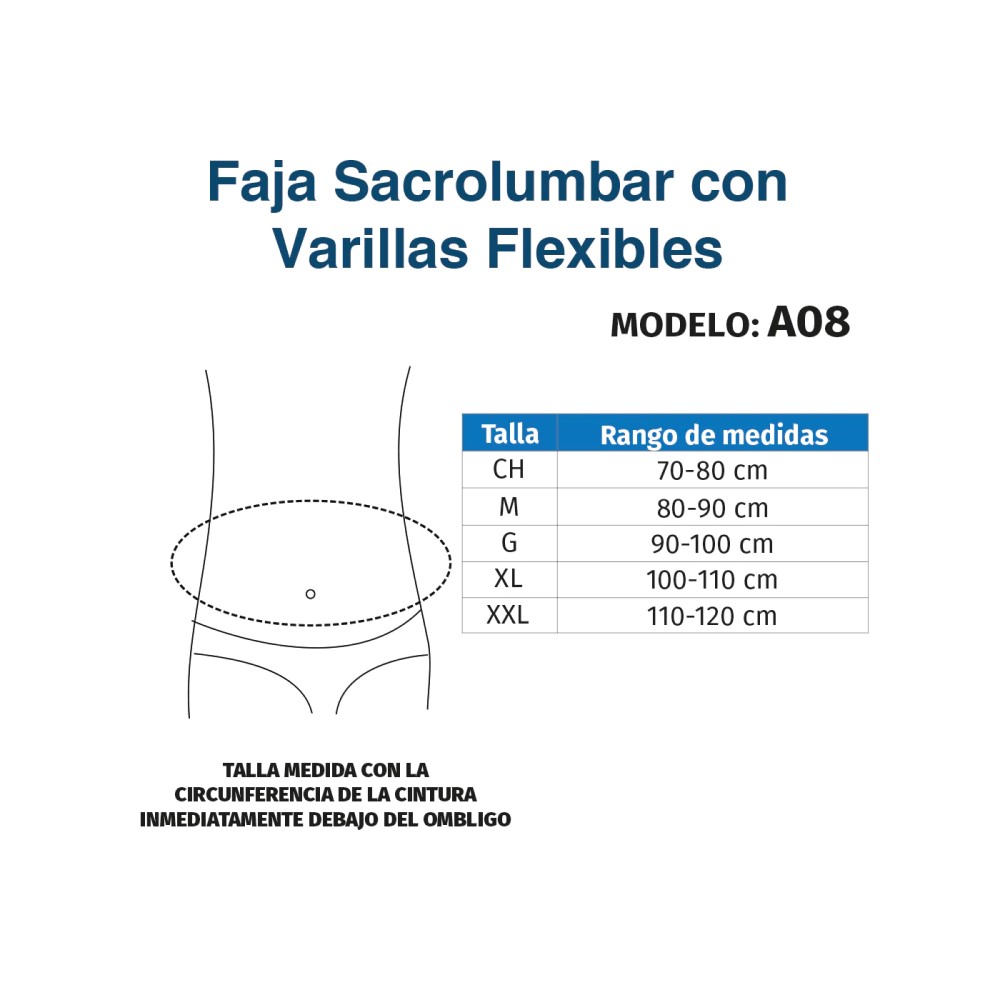 Foto 5 | Faja para Lumbar Genérico A08 color Gris