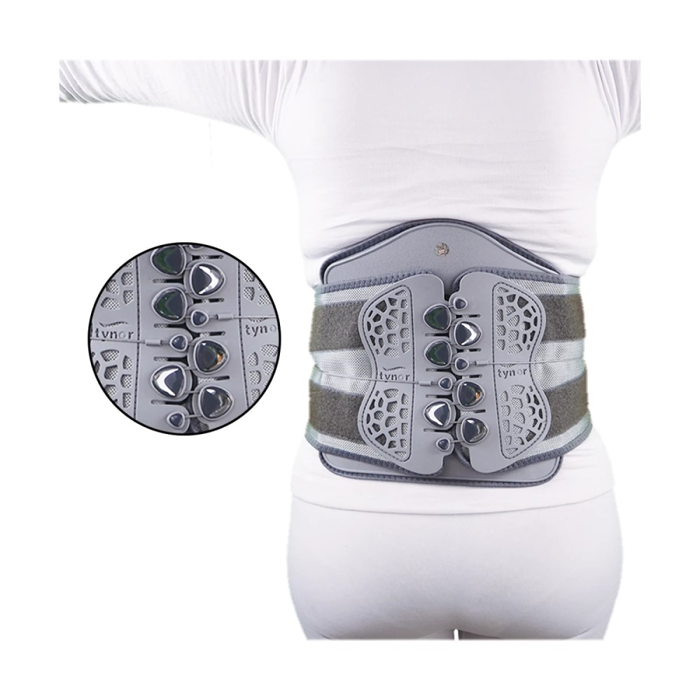 Foto 5 pulgar | Faja Reforzada Lumbar Tynor A29 color Gris