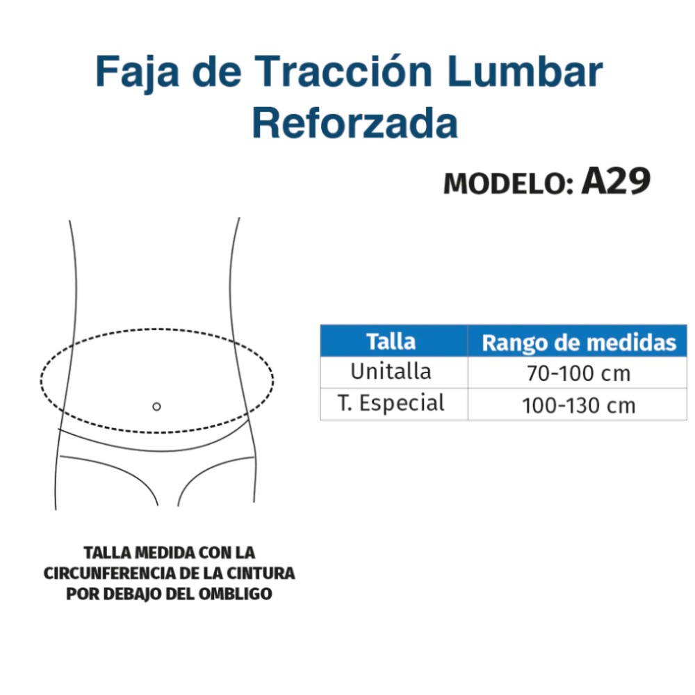 Foto 7 pulgar | Faja Reforzada Lumbar Tynor A29 color Gris