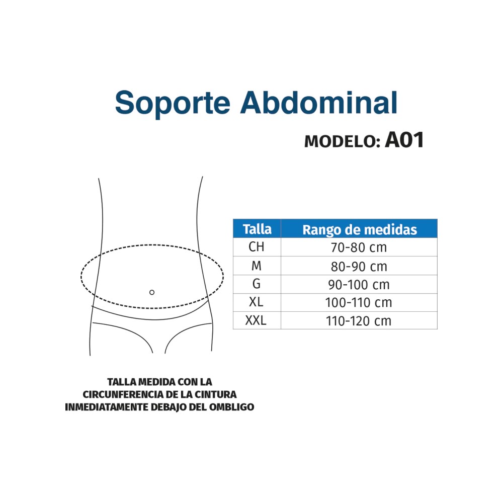 Foto 5 | Faja Ortopédica Abdominal Tynor A01 color Gris para Adulto