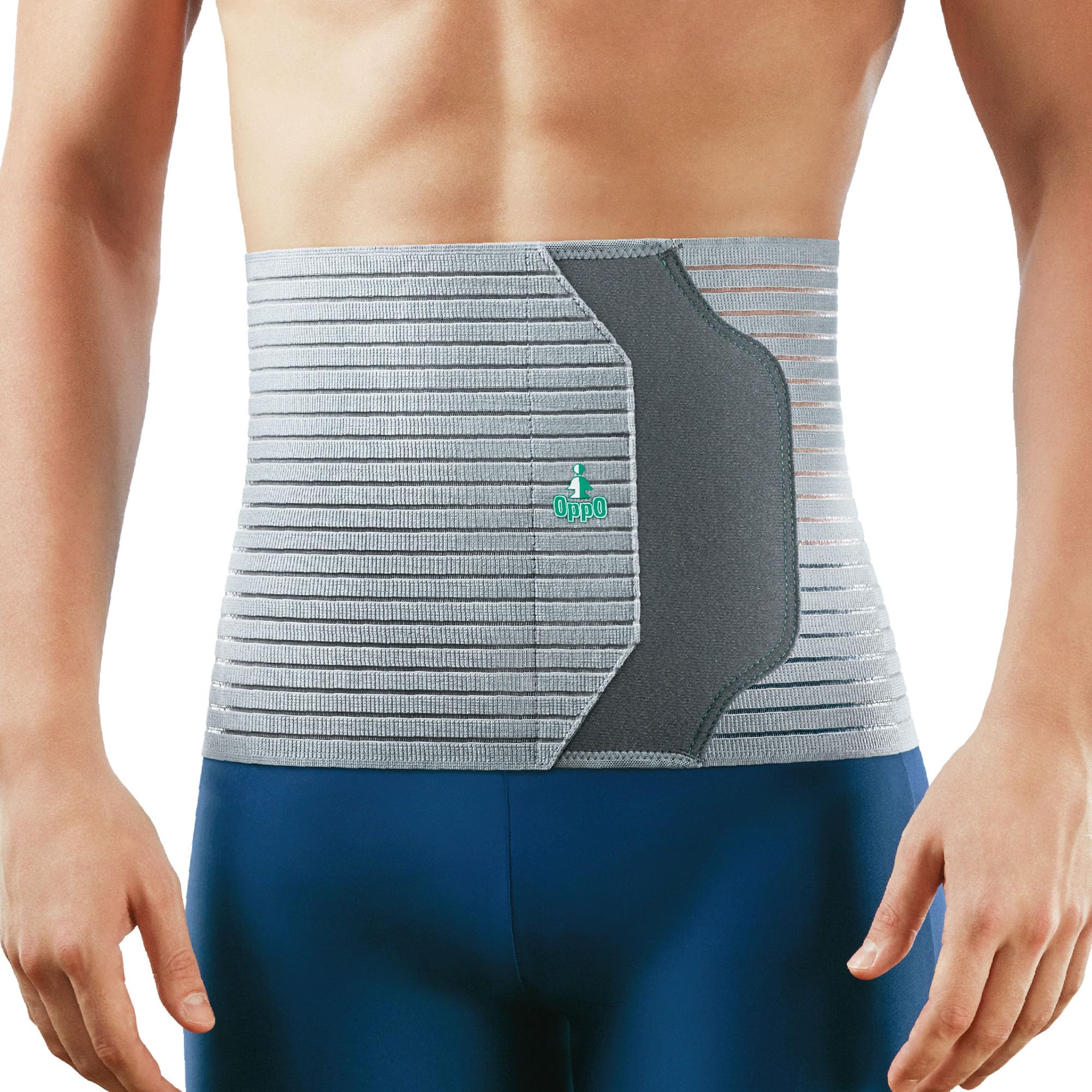 Foto 1 | Carpeta Abdominal Oppo 2360 Transpirable Posparto Gris Xxl - Venta Internacional.