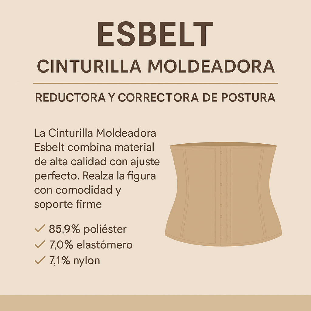Foto 5 | Faja Moldeadora Esbelt para Mujer