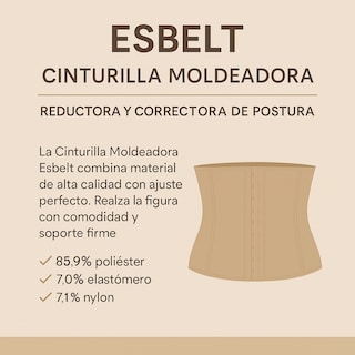 Foto 5 | Faja Moldeadora Esbelt para Mujer