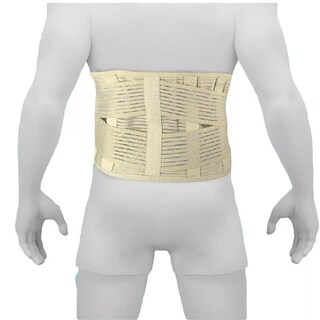 Foto 2 | Faja Sacro-lumbar Ajustable Beige C/ Varillas Homecare