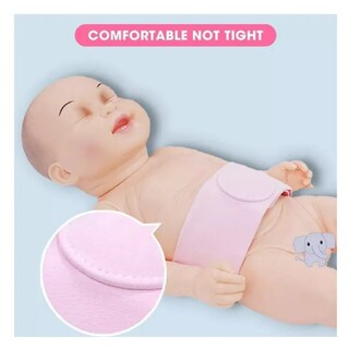 Foto 2 | 2 Pcs Cinturones De Hernia Tratamiento Umbilical Para Bebé Belug, Rosa