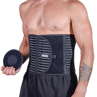 Foto 1 | Faja Abdominal C/ Almohadilla Desmontable Negra Homecare