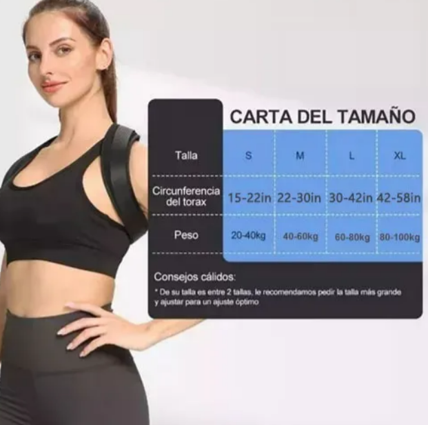 Foto 3 pulgar | Faja Postural Ajustable Xtellar – Mejora Tu Postura Y Salud Con Confort