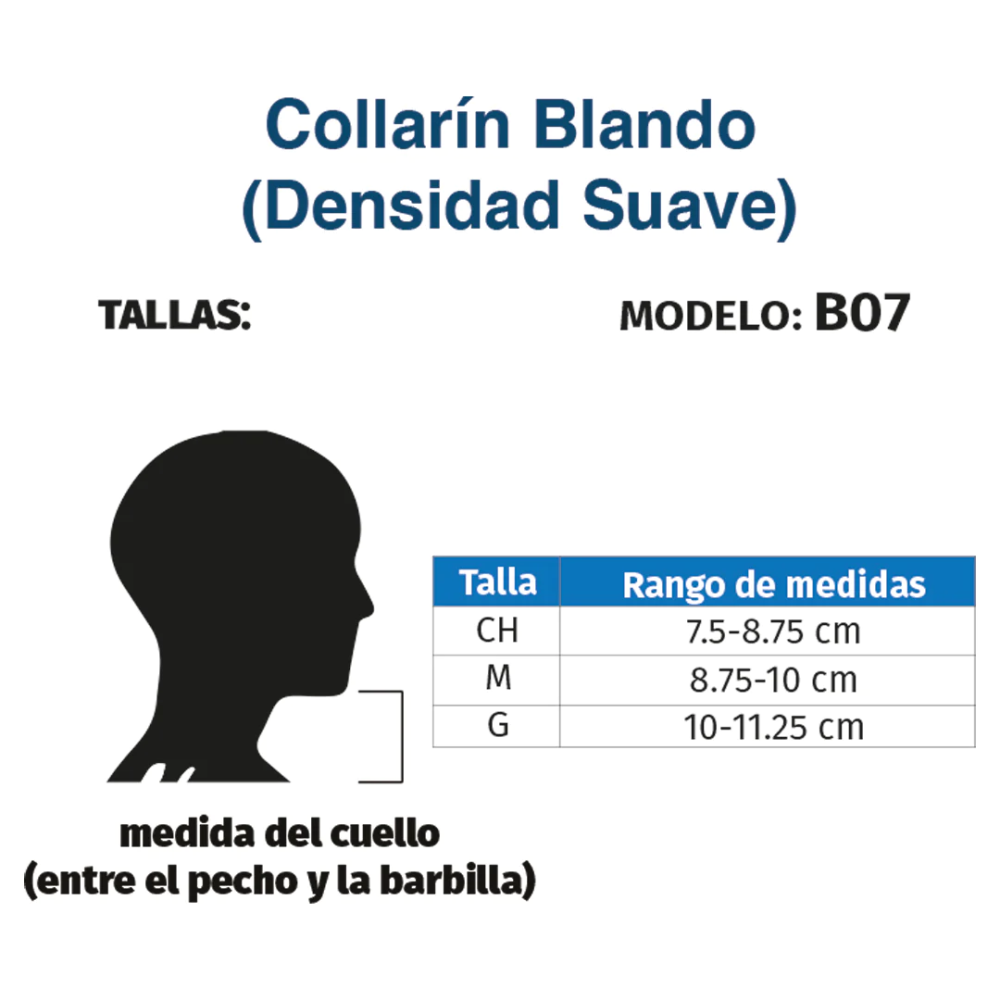 Foto 5 | Collarín Cervical Tynor B07 color Beige Blando con Apoyo Densidad Suave