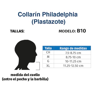 Foto 5 | Collarín Cervical Tynor B10 color Beige Philadelphia Plastazote Diabetes